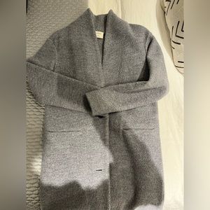 Aritzia - Wilfred sweater coat - grey xs